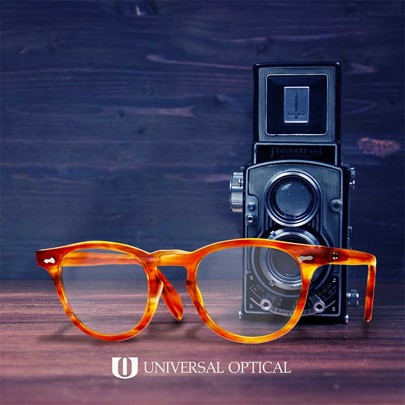Universal Optical promo glasses